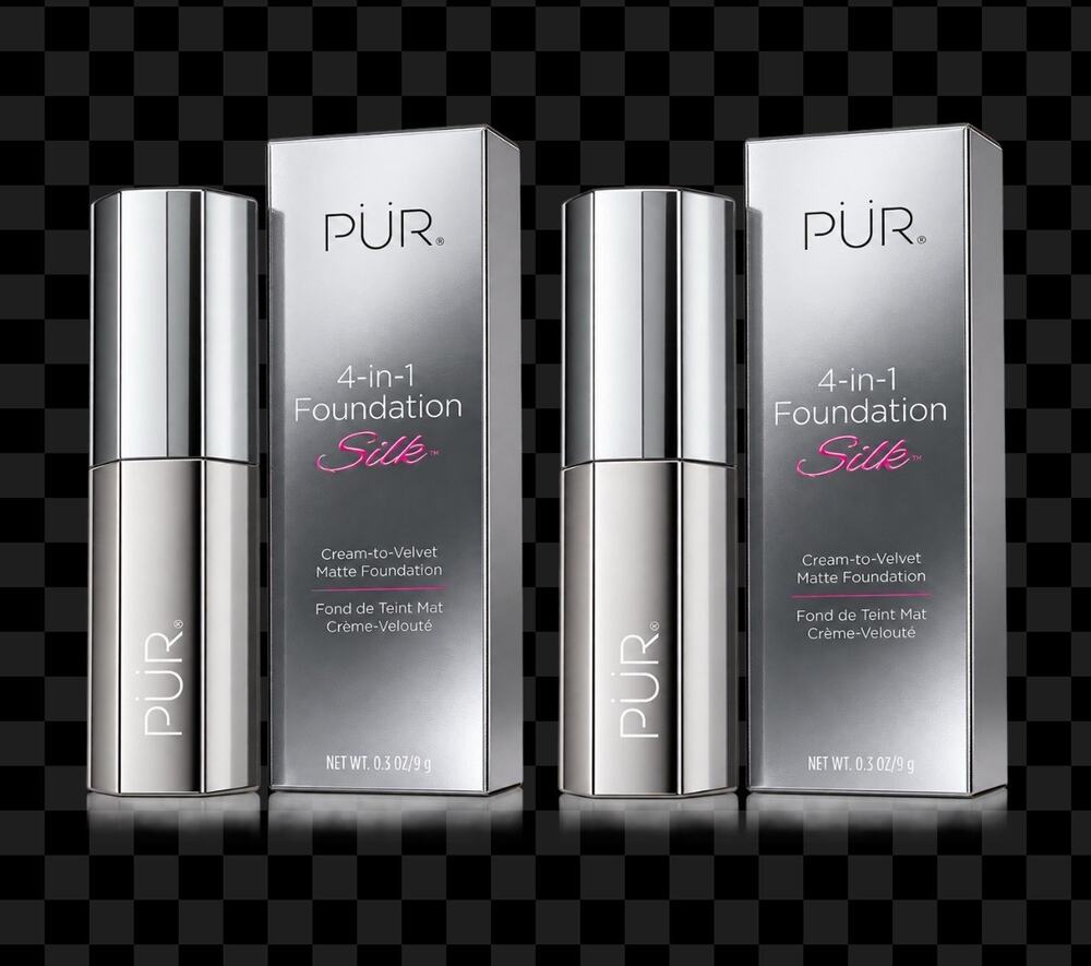 [2] PUR 4-in-1 Foundation Stick Cream-to-Velvet Matte Foundation - Dark NEW